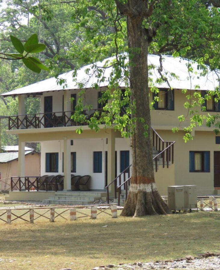 Dhela zone entry gate close to Ramnagar